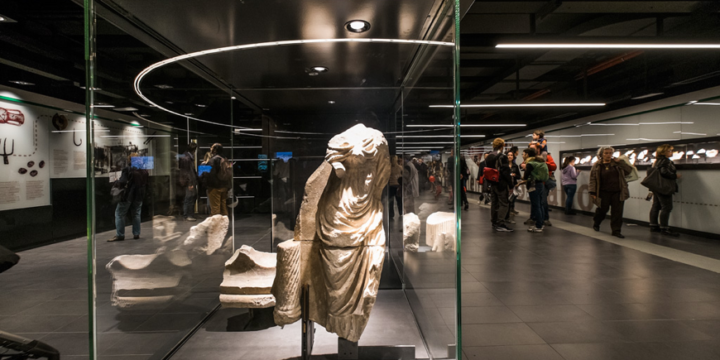 La metro C diventa un museo: viaggio nella storia della Roma sotterranea